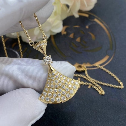 [⭐Sparkve]DREAM NECKLACE GOLD FULL DIAMOND