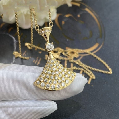 [⭐Sparkve]DREAM NECKLACE GOLD FULL DIAMOND