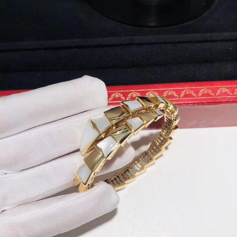 [⭐Sparkve]SERPENTI BRACELET MOP GOLD