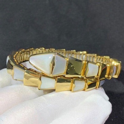[⭐Sparkve]SERPENTI BRACELET MOP GOLD