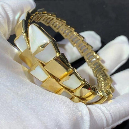 [⭐Sparkve]SERPENTI BRACELET MOP GOLD