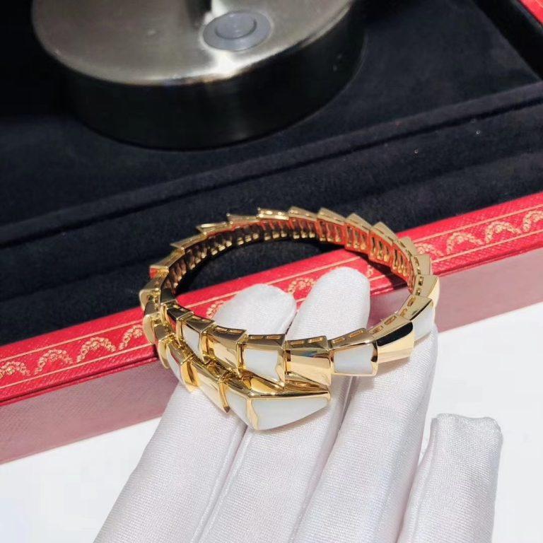 [⭐Sparkve]SERPENTI BRACELET MOP GOLD