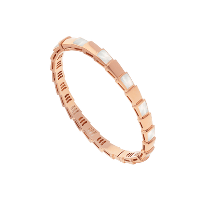 [⭐Sparkve]SERPENTI BRACELET PINK GOLD MOP