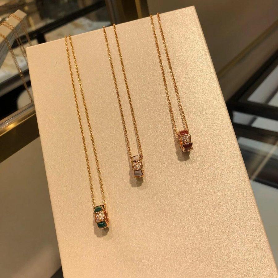 [⭐Sparkve]SERPENTI PEDANT DIAMOND NECKLACE