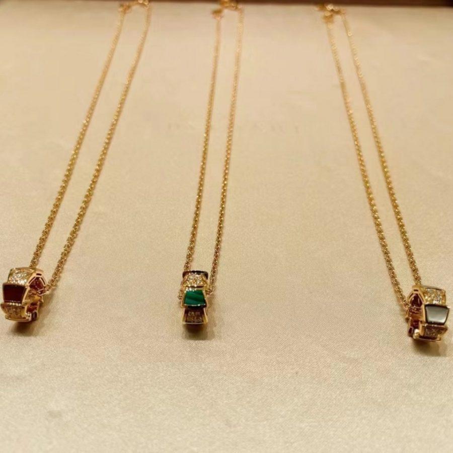 [⭐Sparkve]SERPENTI PEDANT DIAMOND NECKLACE