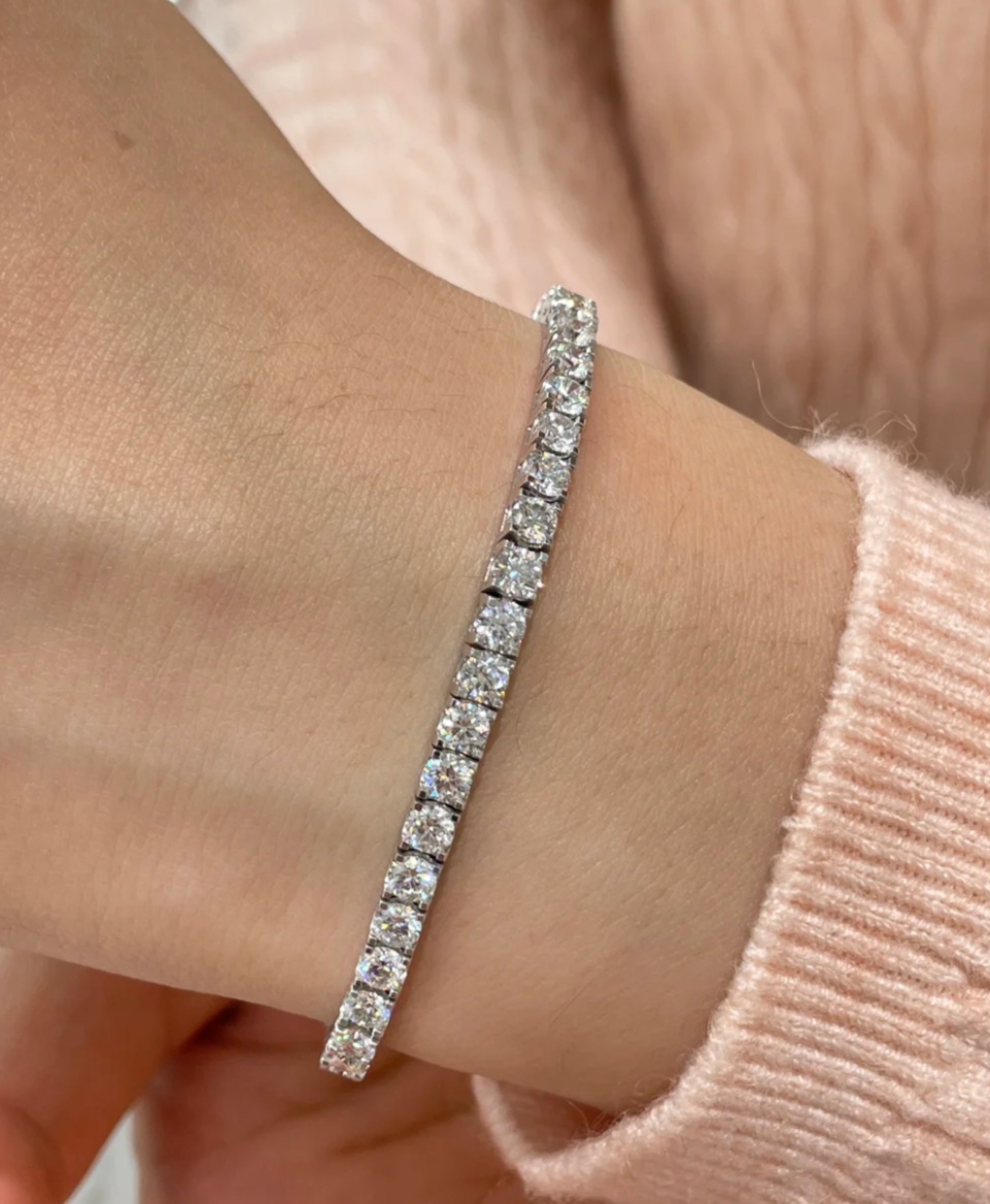 [⭐Sparkve]  CLASSIC BASEBALL BRACELAT, 52 DIAMOND
