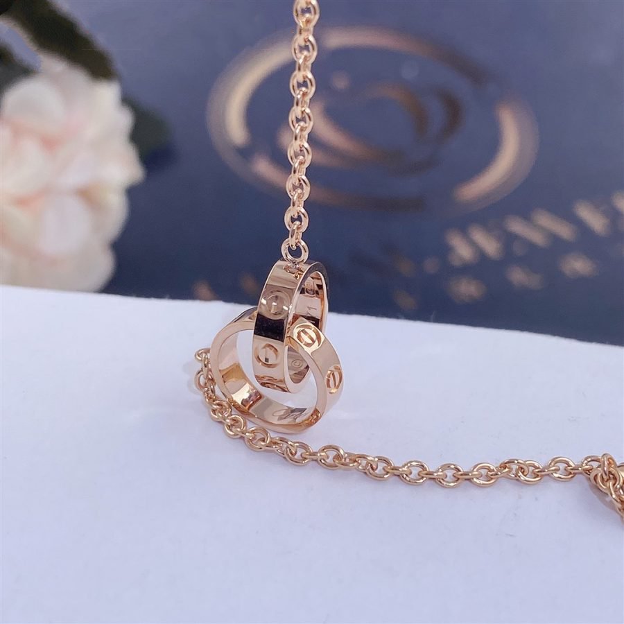 [⭐Sparkve]LOVE BRACELET DOUBLE RING