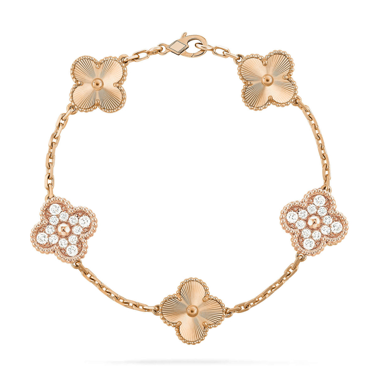 [⭐Sparkve] CLOVER 5 MOTIF LASER BRACELET COLLECTION