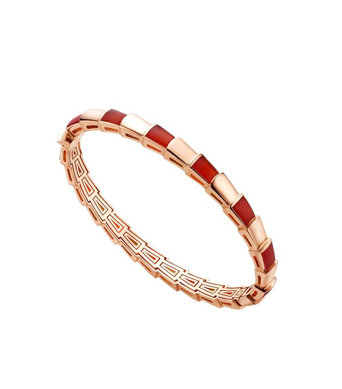 [⭐Sparkve]SERPENTI BRACELET PINK GOLD RUBELLITE
