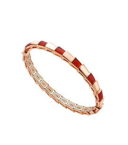 [⭐Sparkve]SERPENTI BRACELET PINK GOLD RUBELLITE