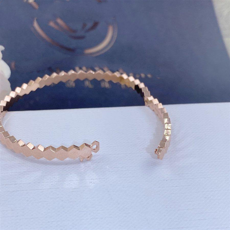 [⭐Sparkve]BEE LOVE PINK GOLD BRACELET