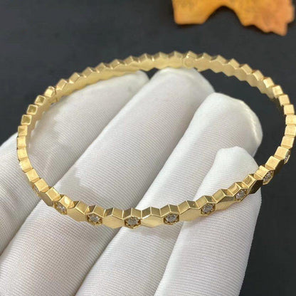 [⭐Sparkve]BEE LOVE GOLD DIAMOND BRACELET