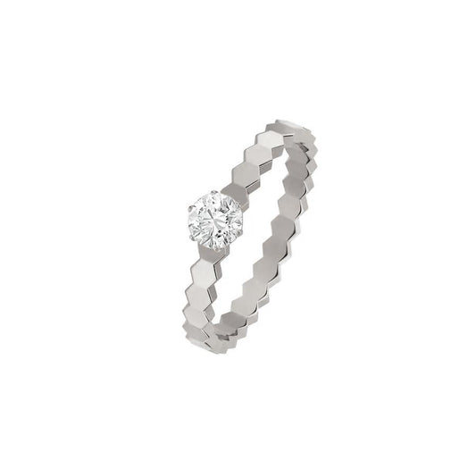 [⭐Sparkve]BEE LOVE RING SILVER 1 DIAMOND