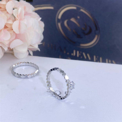 [⭐Sparkve]BEE LOVE RING SILVER 1 DIAMOND