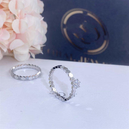 [⭐Sparkve]BEE LOVE RING SILVER 1 DIAMOND