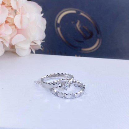 [⭐Sparkve]BEE LOVE RING SILVER 1 DIAMOND