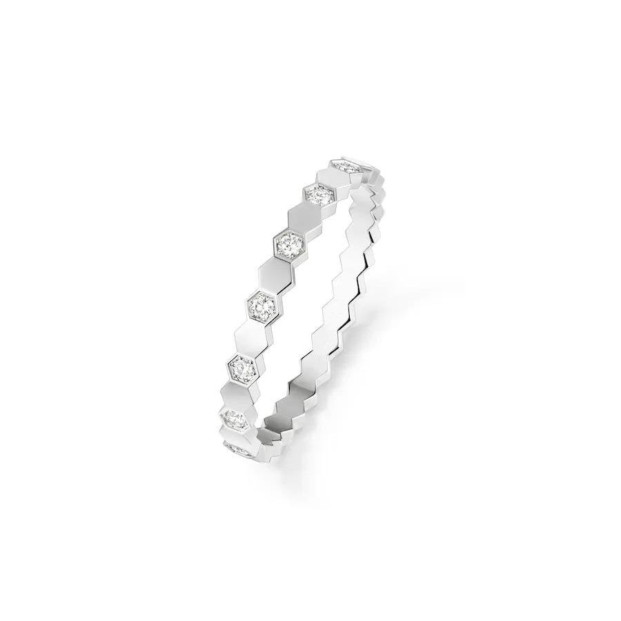 [⭐Sparkve]BEE LOVE RING SILVER DIAMOND