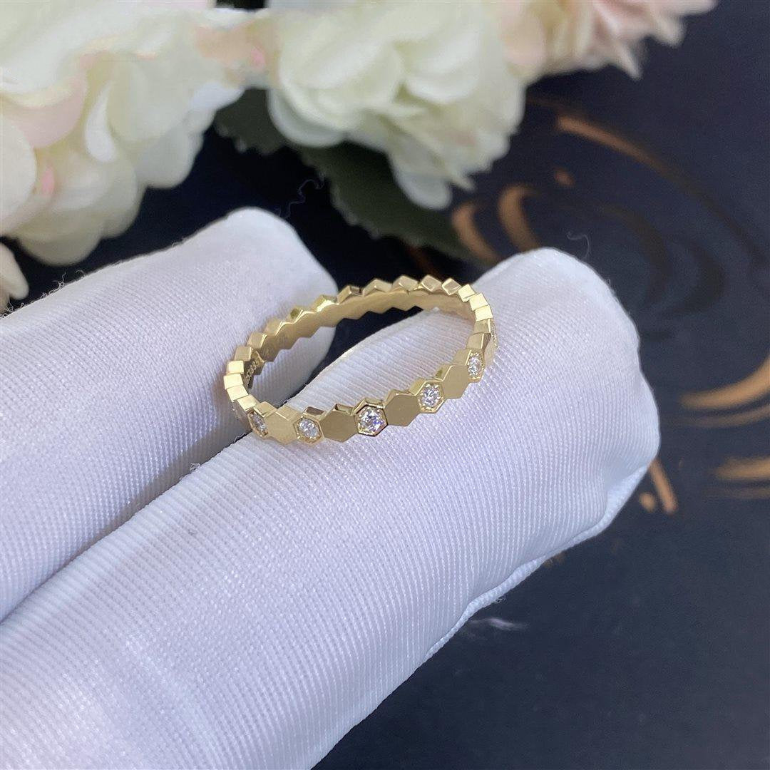 [⭐Sparkve]BEE LOVE RING GOLD DIAMOND
