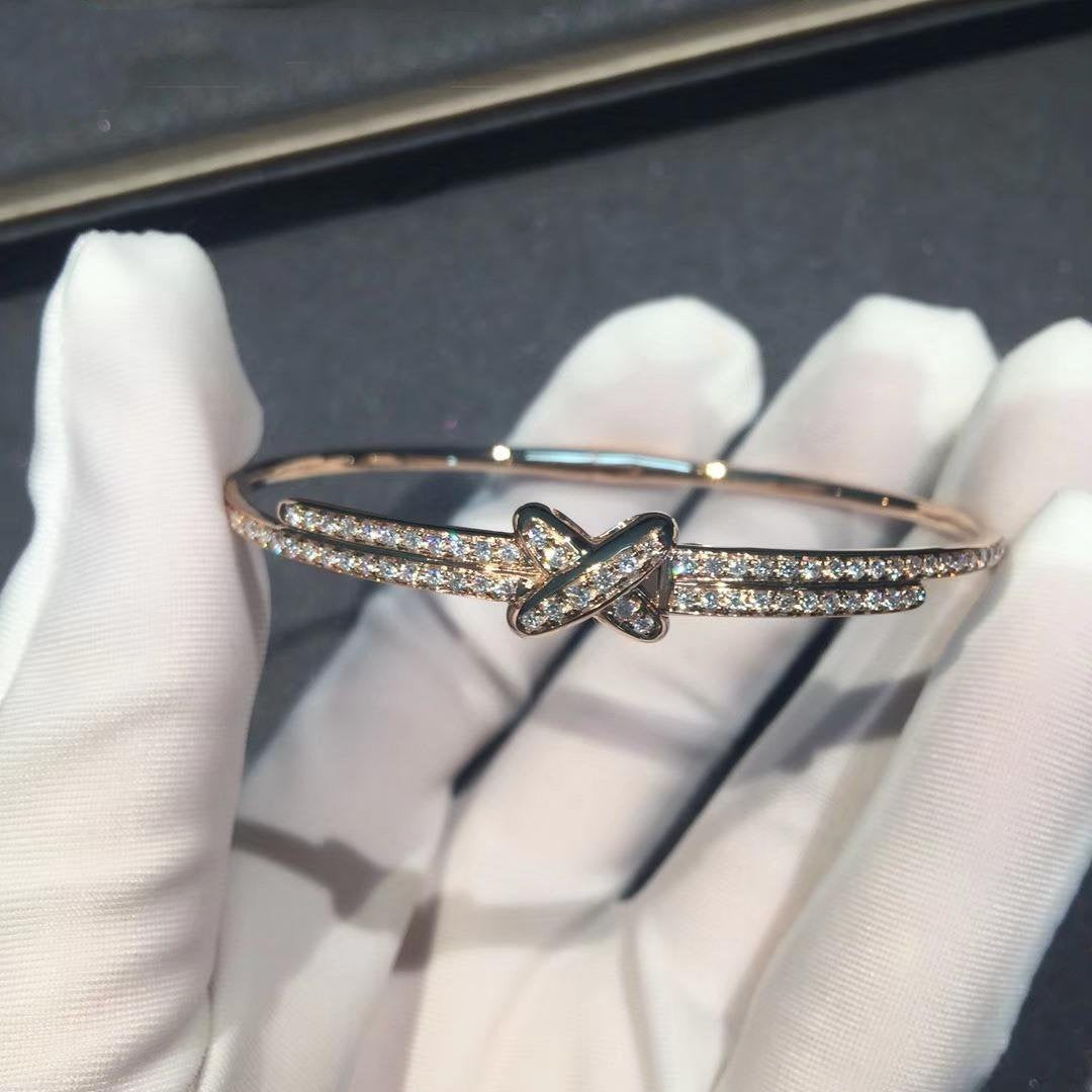 [⭐Sparkve]JEUX DE BRACELET DIAMONDS PINK GOLD
