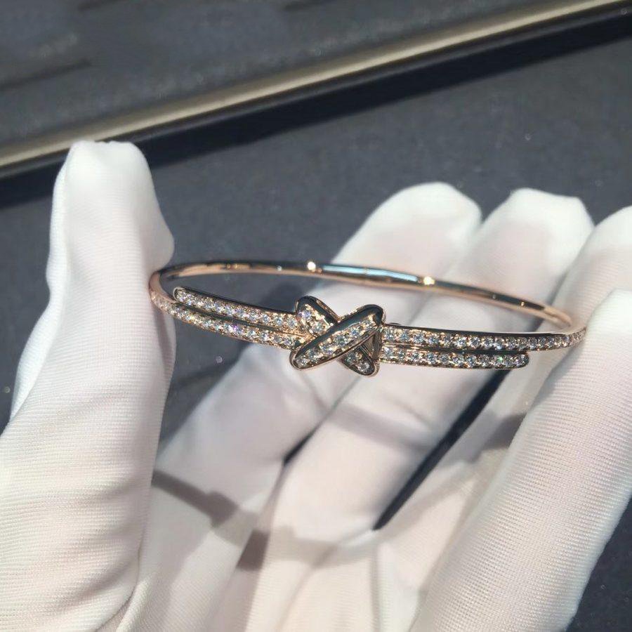 [⭐Sparkve]JEUX DE BRACELET DIAMONDS PINK GOLD