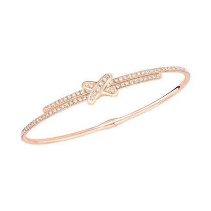 [⭐Sparkve]JEUX DE BRACELET DIAMONDS PINK GOLD