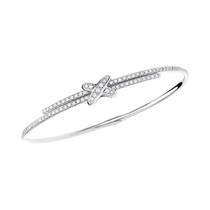 [⭐Sparkve]JEUX DE BRACELET DIAMONDS SILVER