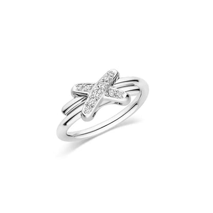 [⭐Sparkve]JEUX DE SILVER DIAMOND RING