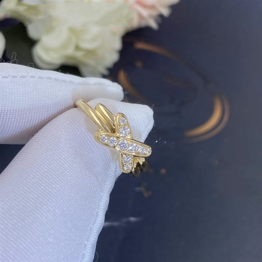 [⭐Sparkve]JEUX DE GOLD DIAMOND RING