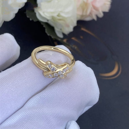 [⭐Sparkve]JEUX DE GOLD DIAMOND RING