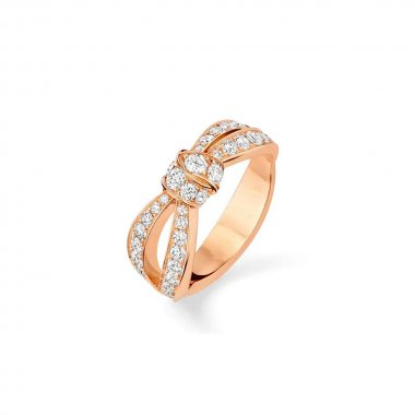 [⭐Sparkve]LIENS PINK GOLD DIAMOND RING