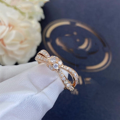 [⭐Sparkve]LIENS PINK GOLD DIAMOND RING