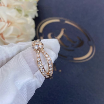 [⭐Sparkve]LIENS PINK GOLD DIAMOND RING