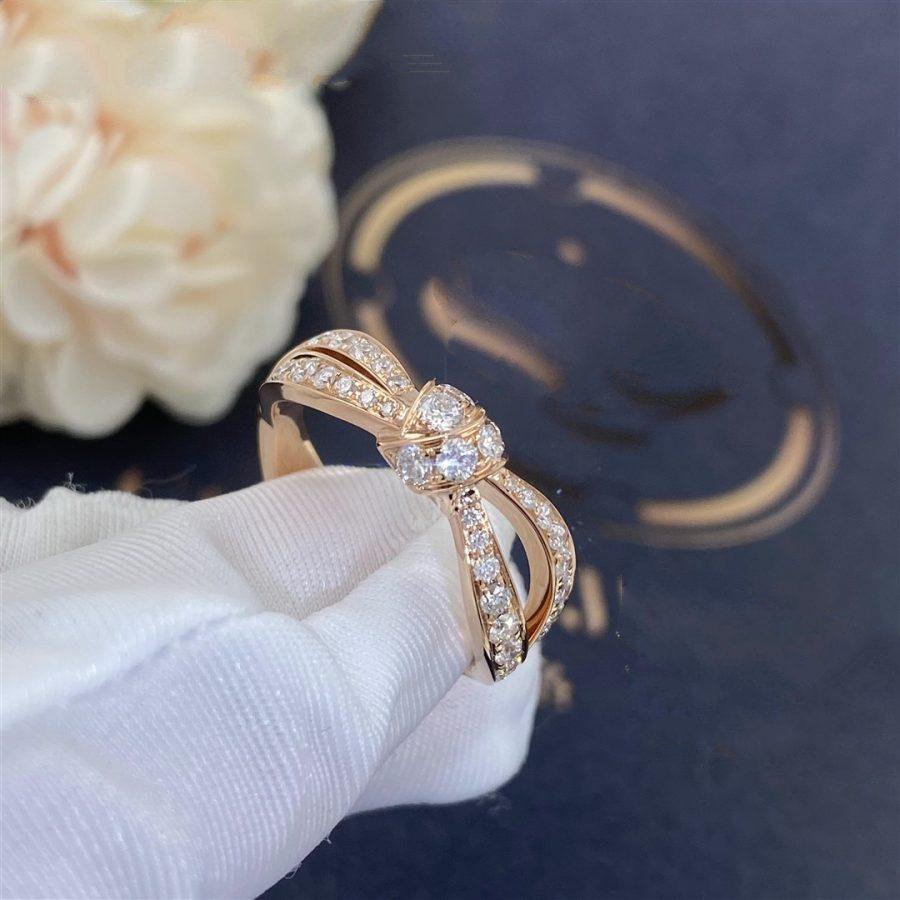 [⭐Sparkve]LIENS PINK GOLD DIAMOND RING