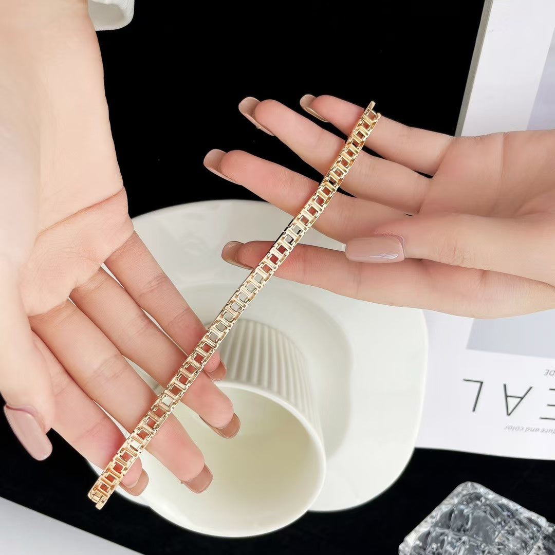 [⭐Sparkve jewelrys]TF CHAIN BRACELET