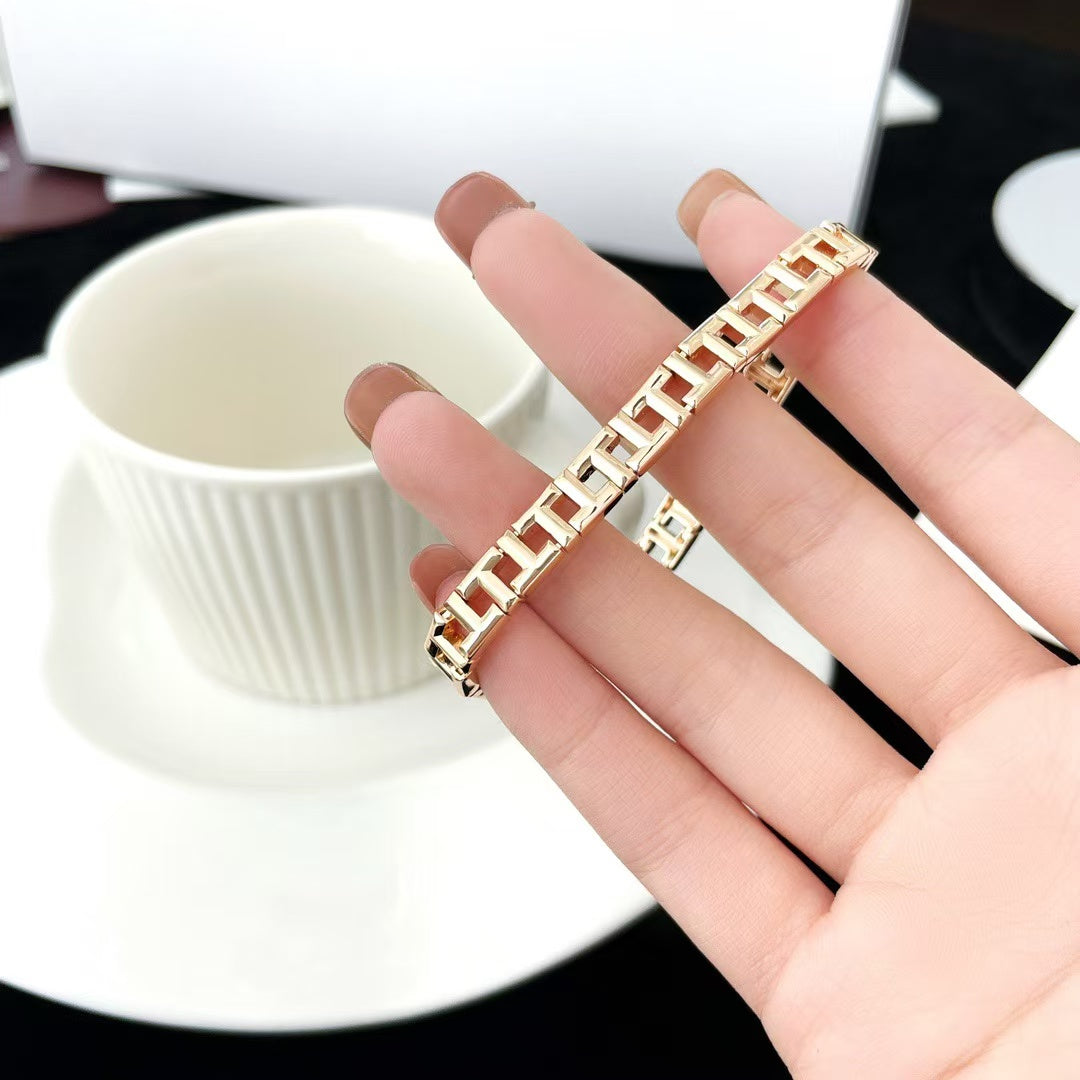 [⭐Sparkve jewelrys]TF CHAIN BRACELET