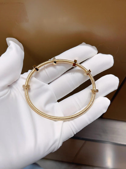 [⭐Sparkve jewelrys]CT THREADED BRACELET