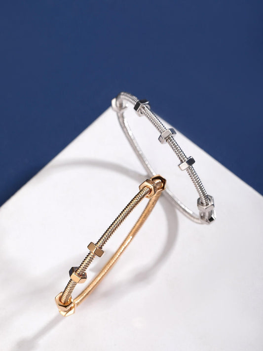 [⭐Sparkve jewelrys]CT THREADED BRACELET