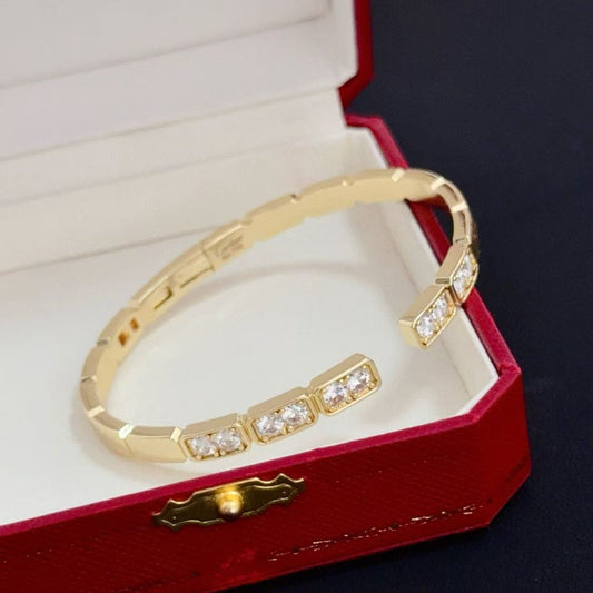 [⭐Sparkve jewelrys]LOVE DIAMOND OPEN  BRACELET