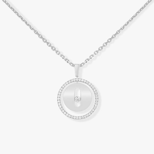 [⭐Sparkve]Demo MOVE PM NECKLACE SILVER DIAMOND