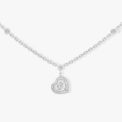 [⭐Sparkve]JOY HEART DIAMOND NECKLACE