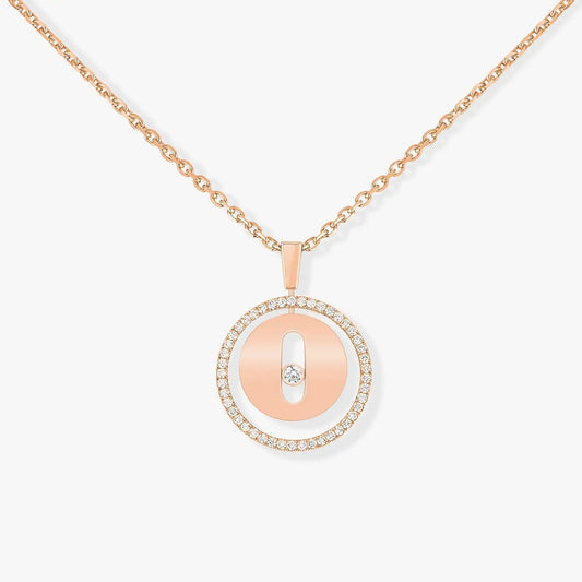[⭐Sparkve]Demo MOVE PM NECKLACE PINK GOLD DIAMOND