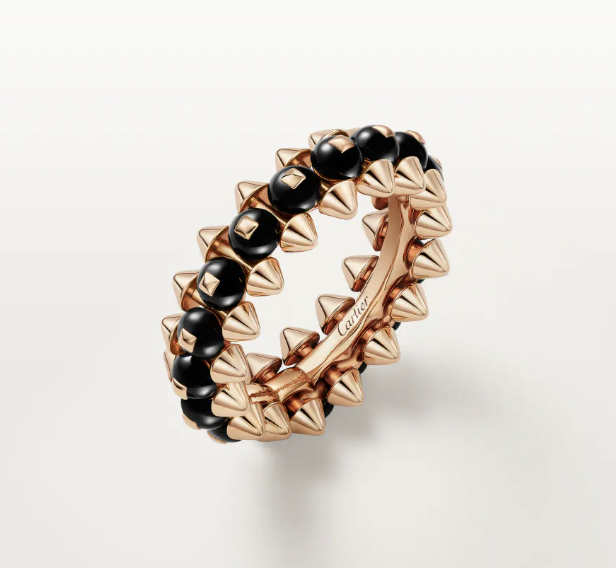 [⭐Sparkve]CLASH ELEGANT ROSE GOLD RING FEATURING NATURAL AGATE