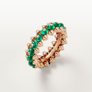 [⭐Sparkve]CLASH ELEGANT ROSE GOLD RING FEATURING NATURAL AGATE