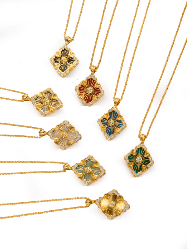 [⭐Sparkve] B.C.L BIG SIZE  ENAMEL NECKLACE（Various colors）