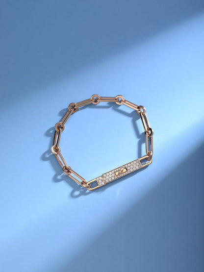 [⭐Sparkve]CHAINE BRACELET SMALL MODEL DIAMOND