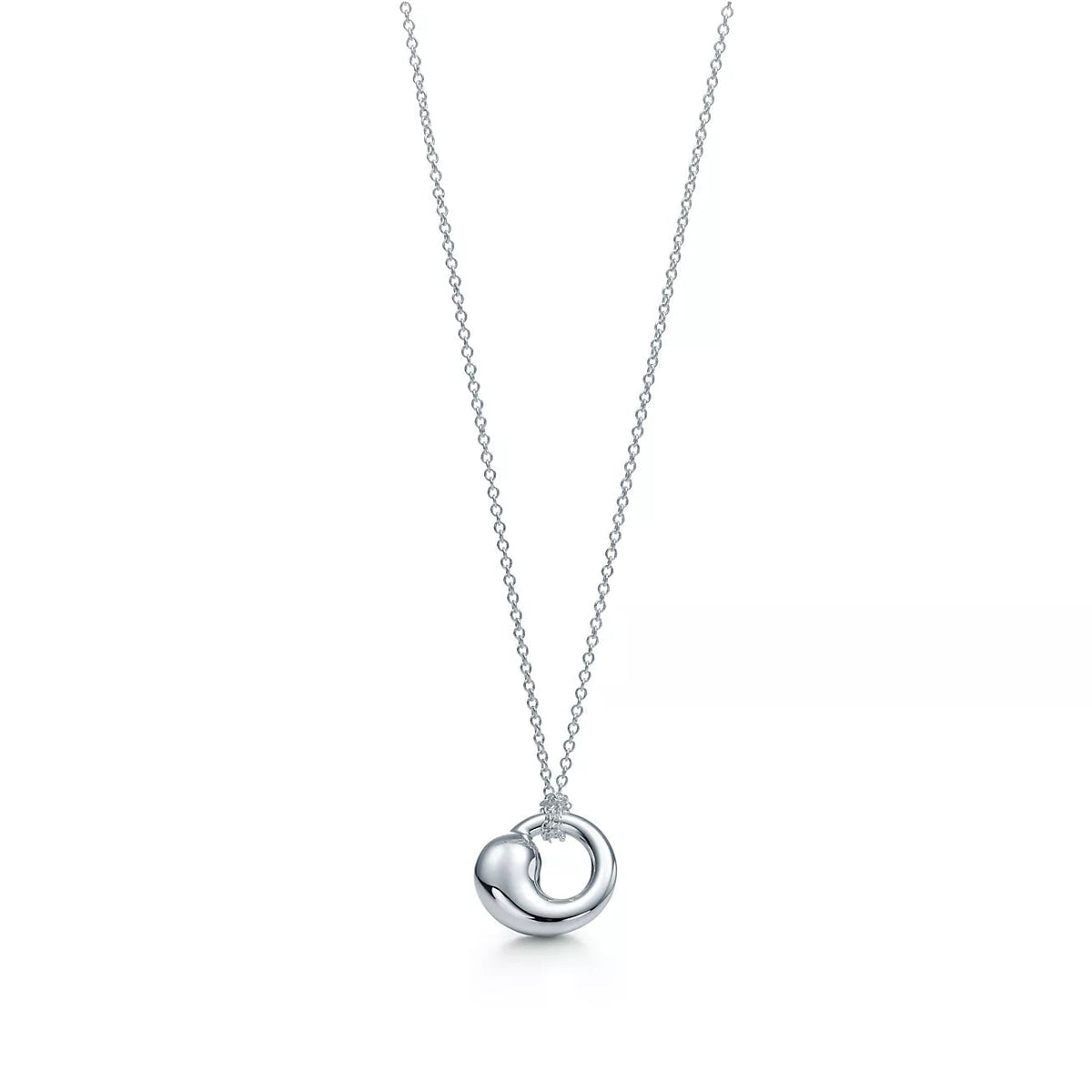 [⭐Sparkve Jewels]SNAIL PEDANT SILVER NECKLACE