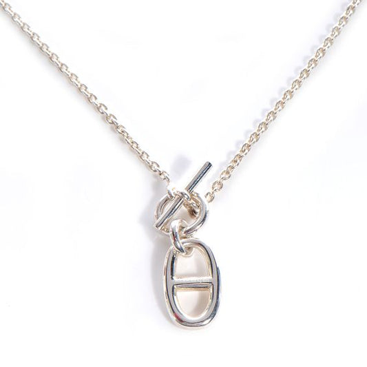 [⭐Sparkve]HM CHAINE D'ANCRE PENDANT NECKLACE STERLING SILVER