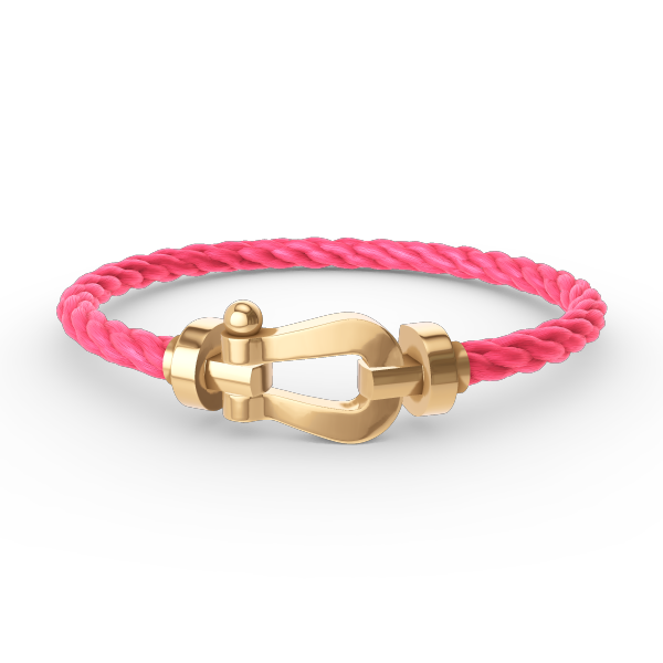 [⭐Sparkve]FORCE LARGE HORSESHOE NO DIAMOND BRACELET GOLD