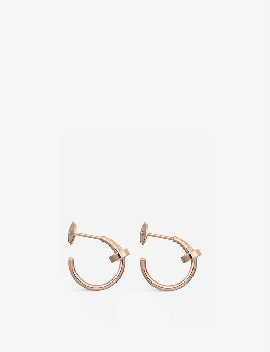 [⭐Sparkve]JUSTE EARRINGS PINK GOLD