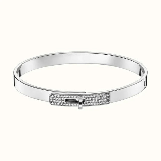 [⭐Sparkve]KELLY SILVER DIAMOND BRACELET